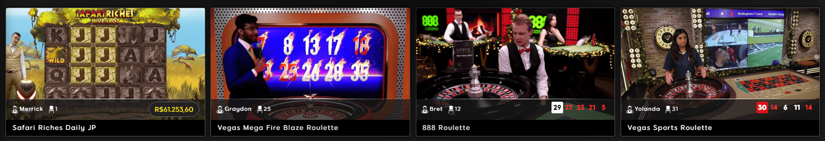 Prévia do cassino exclusivo do 888 Casino