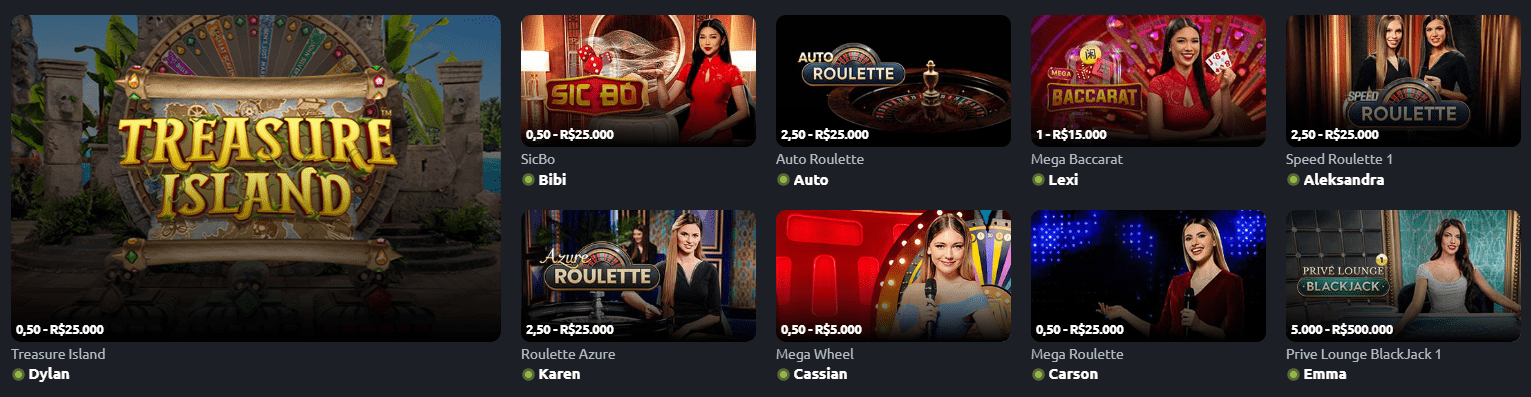 Visualização do cassino ao vivo Betano Visualização do cassino ao vivo Betano