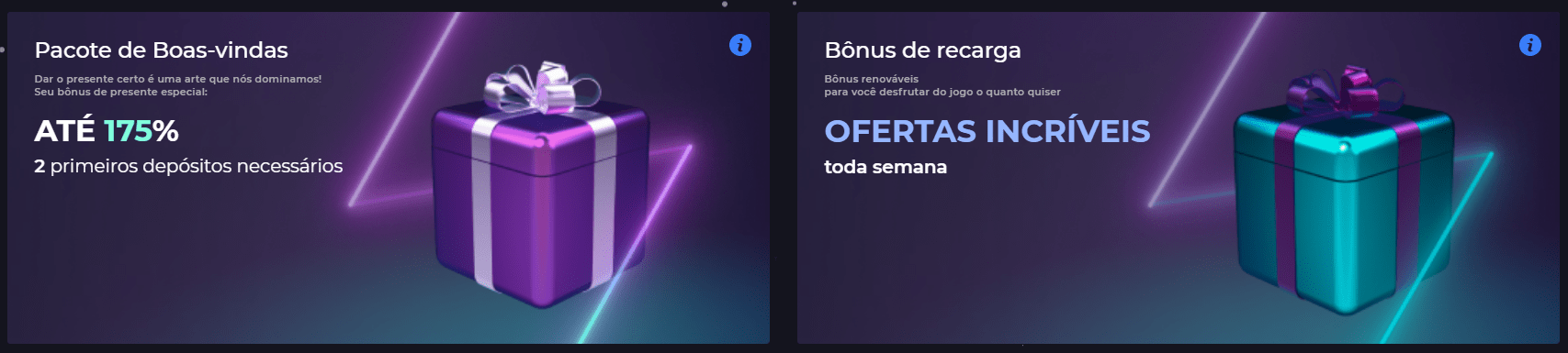 Prévia da promoção do cassino Izzi