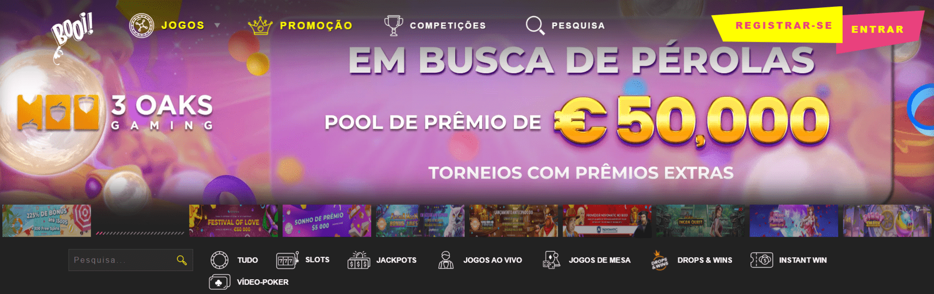 Prévia do caça-níquel Booi # 1