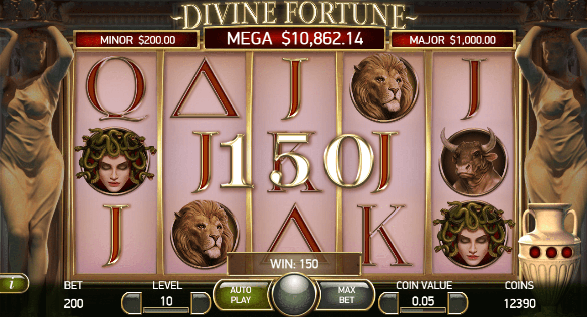 Prévia do caça-níquel Divine Fortune # 4