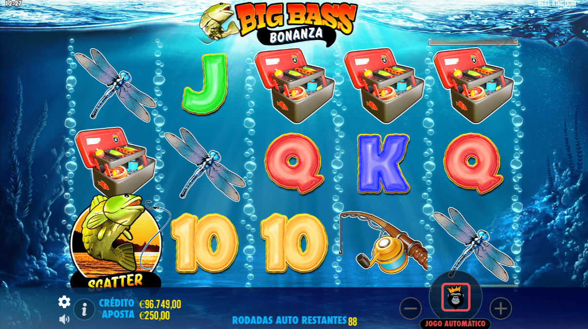 Prévia do caça-níqueis Big Bass Bonanza # 2 Prévia do caça-níqueis Big Bass Bonanza # 2