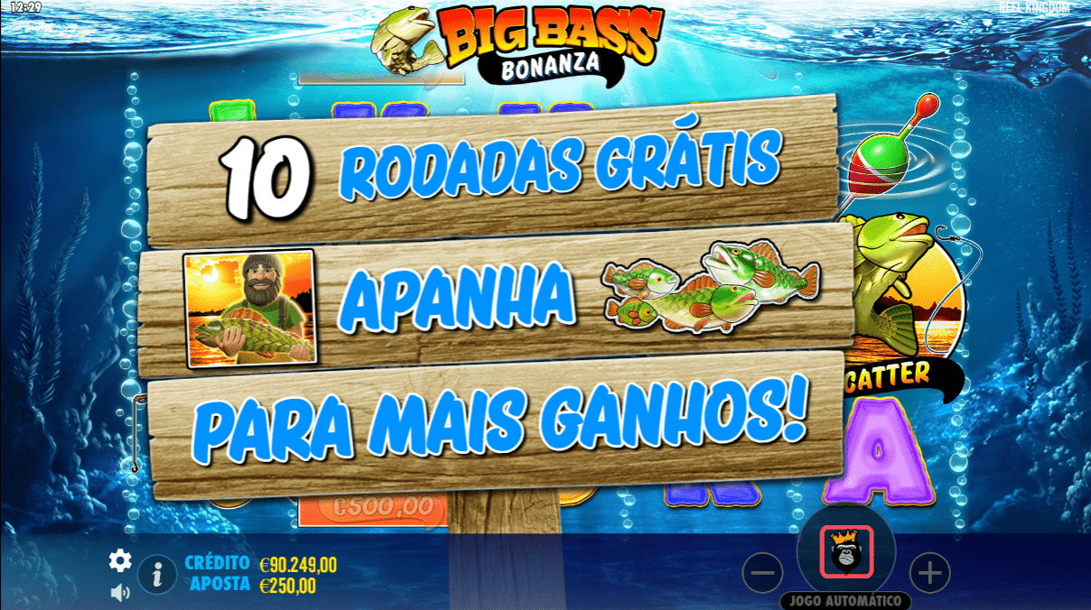 Prévia do caça-níqueis Big Bass Bonanza # 3 Prévia do caça-níqueis Big Bass Bonanza # 3